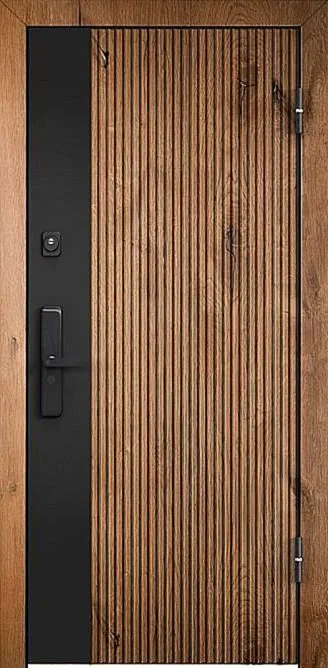 Входная дверь Sence-2 (МДФ Винорит / Ламинат) - внешняя сторона