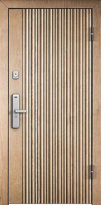 Входная дверь Stella-3 (МДФ Филенчатый / МДФ Шпон) - внешняя сторона