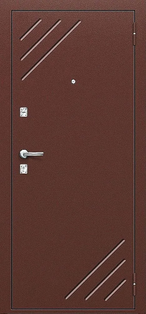 Входная дверь Zentaur-17 (Порошковое напыление / МДФ ПВХ) - внешняя сторона